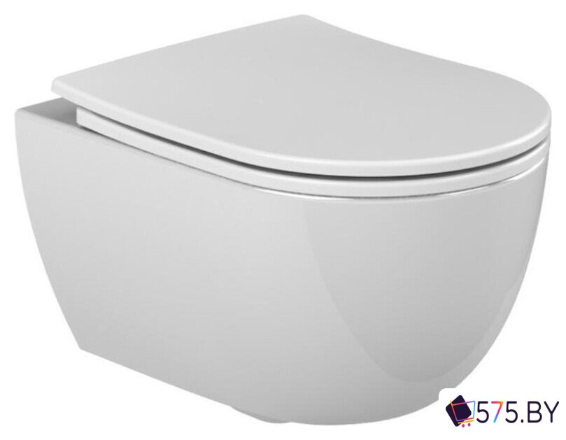 Унитаз подвесной CeraStyle Bella HC00506PN00 в магазине 575.by