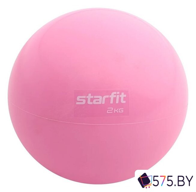 Медбол Starfit GB-703 2 кг (розовый пастель) в магазине 575.by