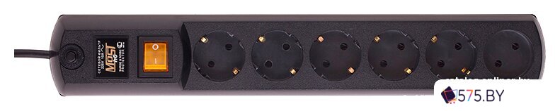 Сетевой фильтр Most H6 5 м (черный) в магазине 575.by