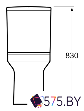 Унитаз напольный Lavinia Boho Grance Hill Rimless 3307002R (бачок, чаша, пневмокрышка) в магазине 575.by