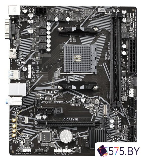 Материнская плата Gigabyte A520M K V2 (rev. 1.0) в магазине 575.by