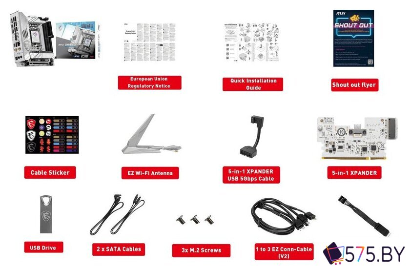 Материнская плата MSI MPG Z890I Edge TI WiFi в магазине 575.by
