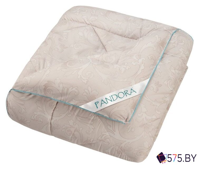 Одеяло Pandora Верблюжья шерсть тик зимнее 172x205 в магазине 575.by