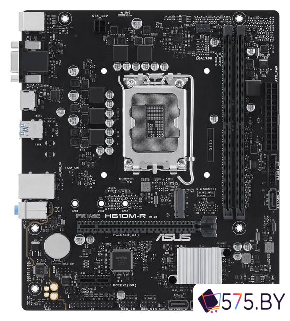 Материнская плата ASUS Prime H610M-R-SI в магазине 575.by