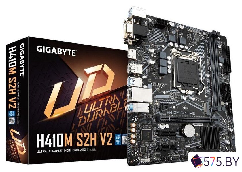 Материнская плата Gigabyte H410M S2H V2 (rev. 1.0) в магазине 575.by