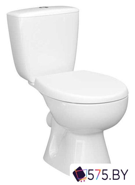 Унитаз напольный Керамин Позитано (бачок, сиденье дюропласт, 2-реж. И-СБ2-НпрРФК-Хк-М) в магазине 575.by