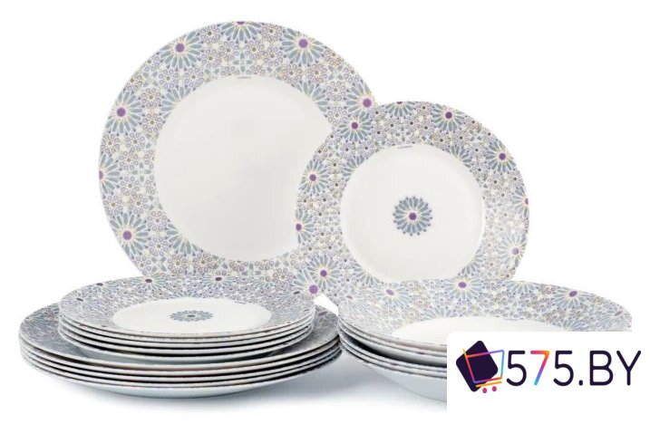 Набор тарелок Luminarc Essence Daisi Crux V6071 (18шт) в магазине 575.by