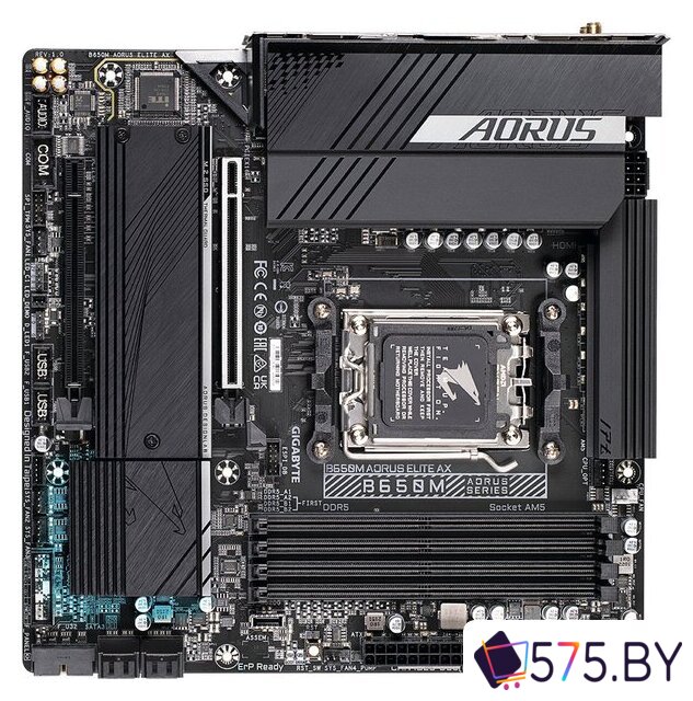 Материнская плата Gigabyte B650M Aorus Elite AX (rev. 1.0) в магазине 575.by
