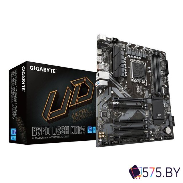Материнская плата Gigabyte B760 DS3H DDR4 (rev. 1.0) в магазине 575.by