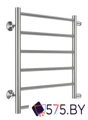 Полотенцесушитель TERMINUS Аврора П6 500x600 бп (хром) в магазине 575.by