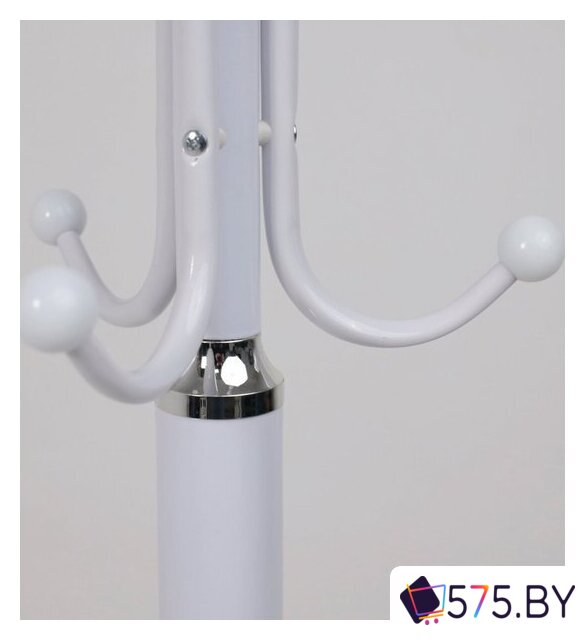 Вешалка для одежды AksHome Holly (белый) в магазине 575.by