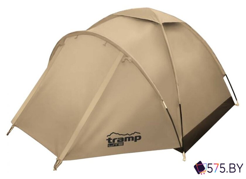 Треккинговая палатка Tramp Lite Fly 2 (песочный) в магазине 575.by